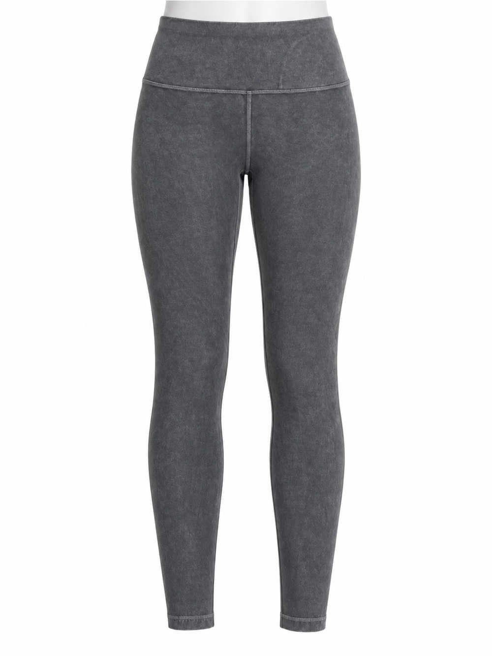 Size 6 lululemon Wunder Under High-Rise Snow Washed 28” Grey Leggings